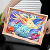 DIY Diamond Painting Wooden Tray Food Tray with Handle Living Room Decoration Wooden Tray Kit