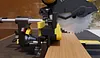 Roller distance meter, measuring tool for technical machining tasks, for measuring marking materials, reduces cutting time