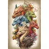 Diamond Painting-DIY Full Round Drill Dragon(60*40 CM)