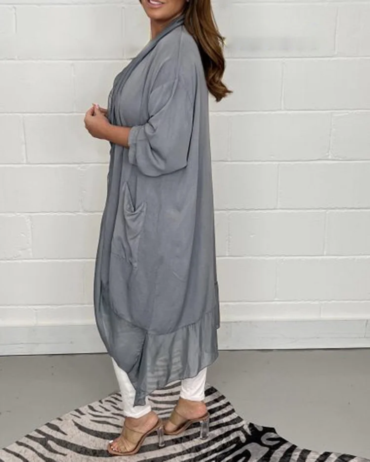 💖Early Mother's Day Sale - 48% OFF🎁 Silky Loose V-neck Top (Buy 2 Free Shipping)