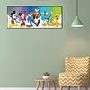 (Multi Style)Disney-Full Embroidery 3 Strands 11CT Stamped Cross Stitch-30*90CM-Large Size