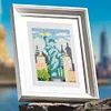 6pcs 5D DIY Full Square Drill Partial AB Drill Diamond Painting Places Set 13x16cm