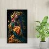 Flower Girl-Paint by Numbers Acrylic Painting    40*60cm