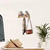 (US Local)Bird DIY Diamond Painting Hanging Hook Wall Hooks No Hole Punching Wall Decor