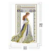 Autumn Angel-Stamped Cross Stitch 14CT 36*52cm(Brand)