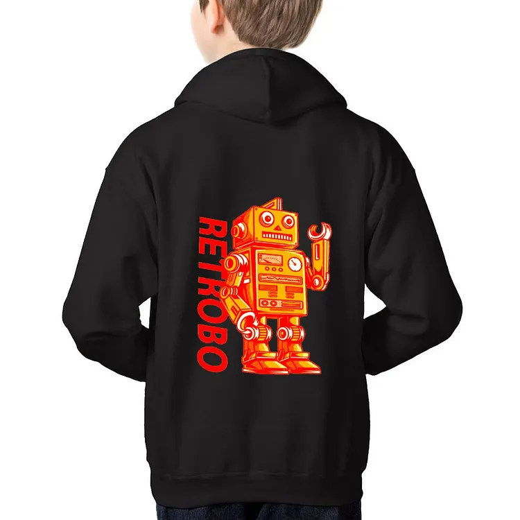 Personalized Design  Children's Hoodie Fashion Texture