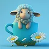 【Limited Stock Sale】Zodiac Sheep-Paint by Numbers Acrylic Painting 40*40CM