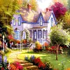 Village View - Full Round Diamond Painting