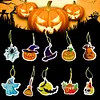 10pcs Halloween DIY Diamond Painting Pendant Full Drill Mosaic Ornament Kit