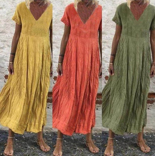 Beach Dresses For Mature Older Women Over 40, 50, 60, 70
