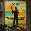 Sticker Man Cave Home Bar - Vintage Metal Signs - 20*30cm/30*40cm - Movie
