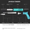 Manual Steel Nail 5-Speed Silent Adjustable Power Wall Nail Gun, Concrete Nail Gun, Manual Steel Nail Gun, Wall Fastening Power Tool, Mini Nail Machine