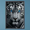(US Local)White Tiger - Round AB Drills Diamond Painting(45x65cm)