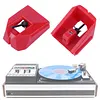 Record Player Needle Replacement for AT-VMN95E Stylus High Precision Universal Vinyl Phonograph Recorder Needle for High Fidelity Music Lovers