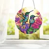 DIY Crystal Diamond Painting Double Sided Effect  Hummingbird Pendant Home Garden Hanging Kit