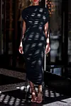 Women's Elegant Solid Colour Design Ruched Slim Dress