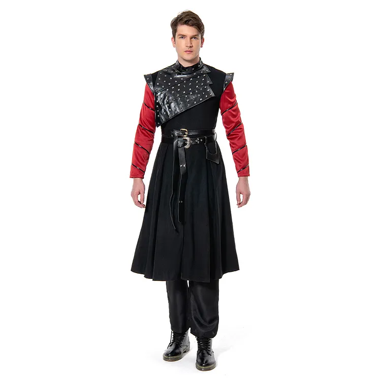 House of the Dragon Prince Daemon Targaryen Cosplay Costume Outfits Halloween Carnival Suit