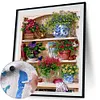 Flower Rack - Paint by Numbers Acrylic Painting 40x50cm