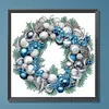 Xmas Wreath-Special Shaped Diamond Painting Kit