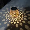 Solar Lantern Outdoor Hanging Lantern Light IP44 Waterproof with Handle for Yard