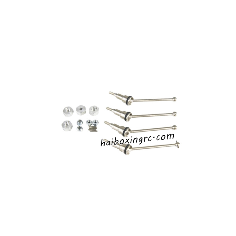 HAIBOXING 18859E RC Truck Parts Metal Drive Shafts