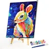 Rabbit-Paint by Numbers Acrylic Painting 30*40cm