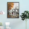 Paris Street-Paint by Numbers Acrylic Painting 30*40CM