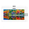 (Big Size) 11CT Landscape - Stamped Cross Stitch 40*85cm/15.75*33.46in