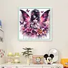 Butterfly Fairy-11CT Stamped Cross Stitch 50*50cm/19.69*19.69in