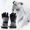 Electric Heated Gloves Cycling Gloves Touch Screen for Winter (Only gloves)