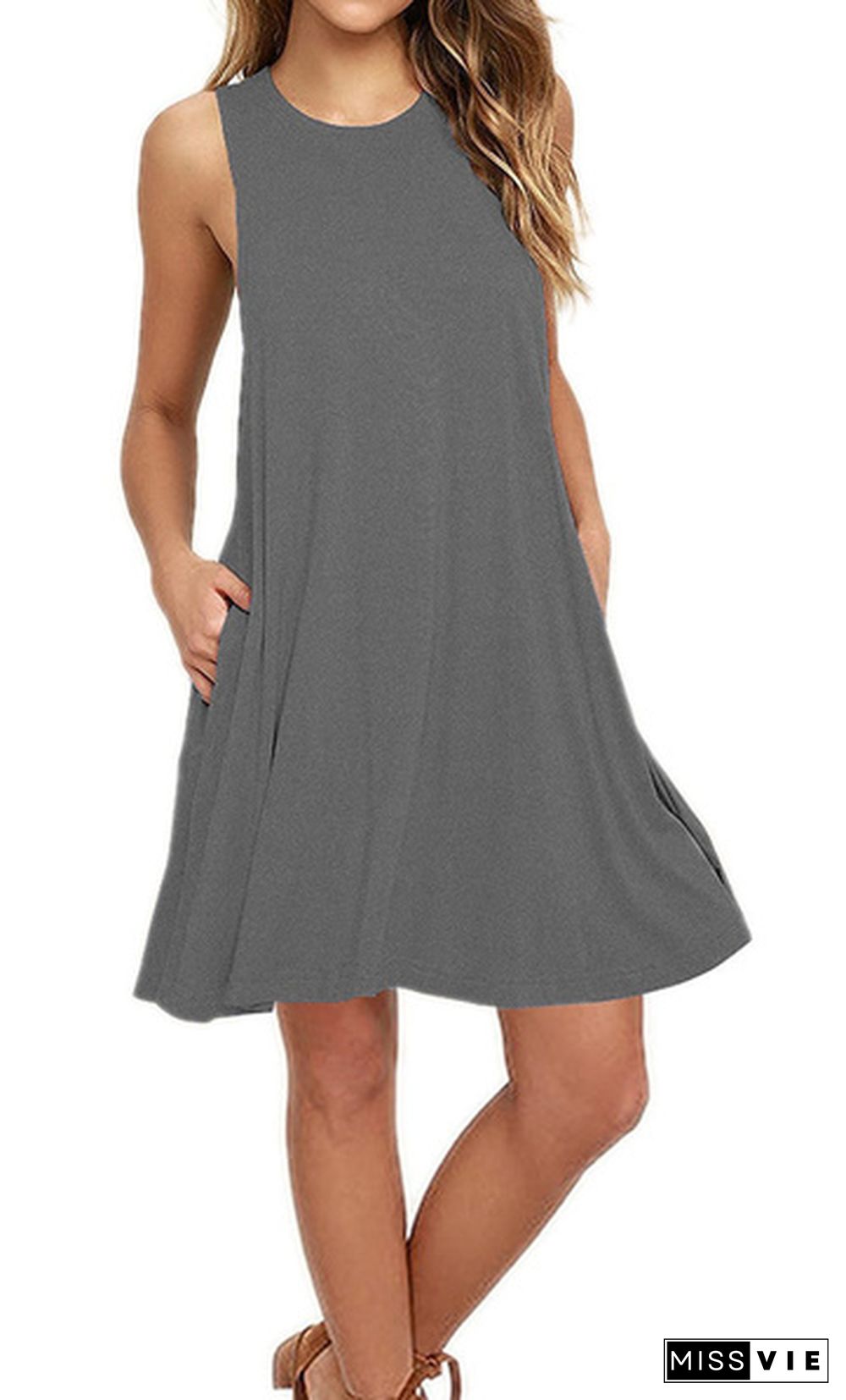 Sexy Women's Summer Casual Sleeveless Evening Party Backless Beachwear Mini Dress