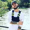 Reflective Vest Backpack Multi-Pocket Vest Bag Large Capacity Stylish Chest Bag