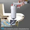 [US Local Warehouse] Pneumatic Pipe Plungers High Pressure Manual Sink Plunger for Bathroom (Grey)