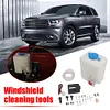 1.5L Windshield Washer Bottle 12V Washer Pump Fluid Tank Nozzle Sprayer Kit