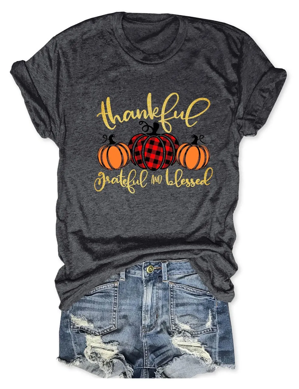 Thankful Grateful Blessed T-Shirt