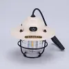 Retro Rechargeable Camping Lantern Waterproof LED Light for Hiking Fishing, Retro Pine Cone Shape, Night Light Function, Lightweight and Portable