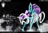1/20 Scale World Zukan Legendary Beasts Series 003 Suicune - Pokemon Resin Statue - Wang Wang Studio