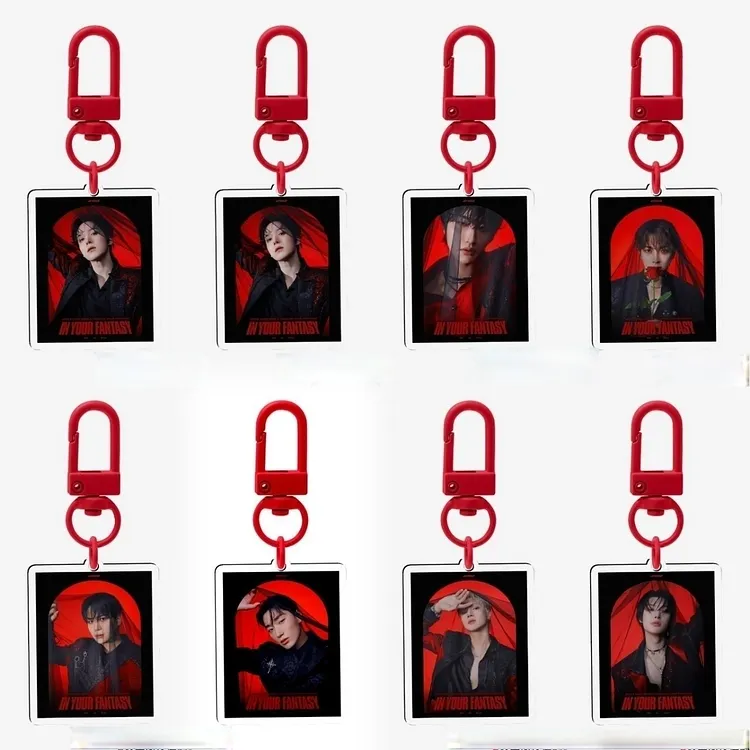 Ateez 2025 World Tour 'In Your Fantasy' Keychain