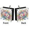 (US Local)Flowers DIY Money Storage Box Diamond Painting Art Piggy Bank for Beginners