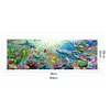 (Big Size)Forest Animals - 11CT Counted Cross Stitch 30*90cm/11.81*35.43in