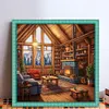(US Local)Room-14CT Stamped Cross Stitch Kit(50x50cm)