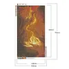 >SALE<5D Diamond Painting Fire Dragon Full Round Drill Rhinestone DIY Wall Arts