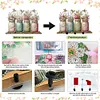 Acrylic Vase Bouquet Diamond Art Hanging Hooks A Row of 3 Hooks DIY Crafts Decor Kit