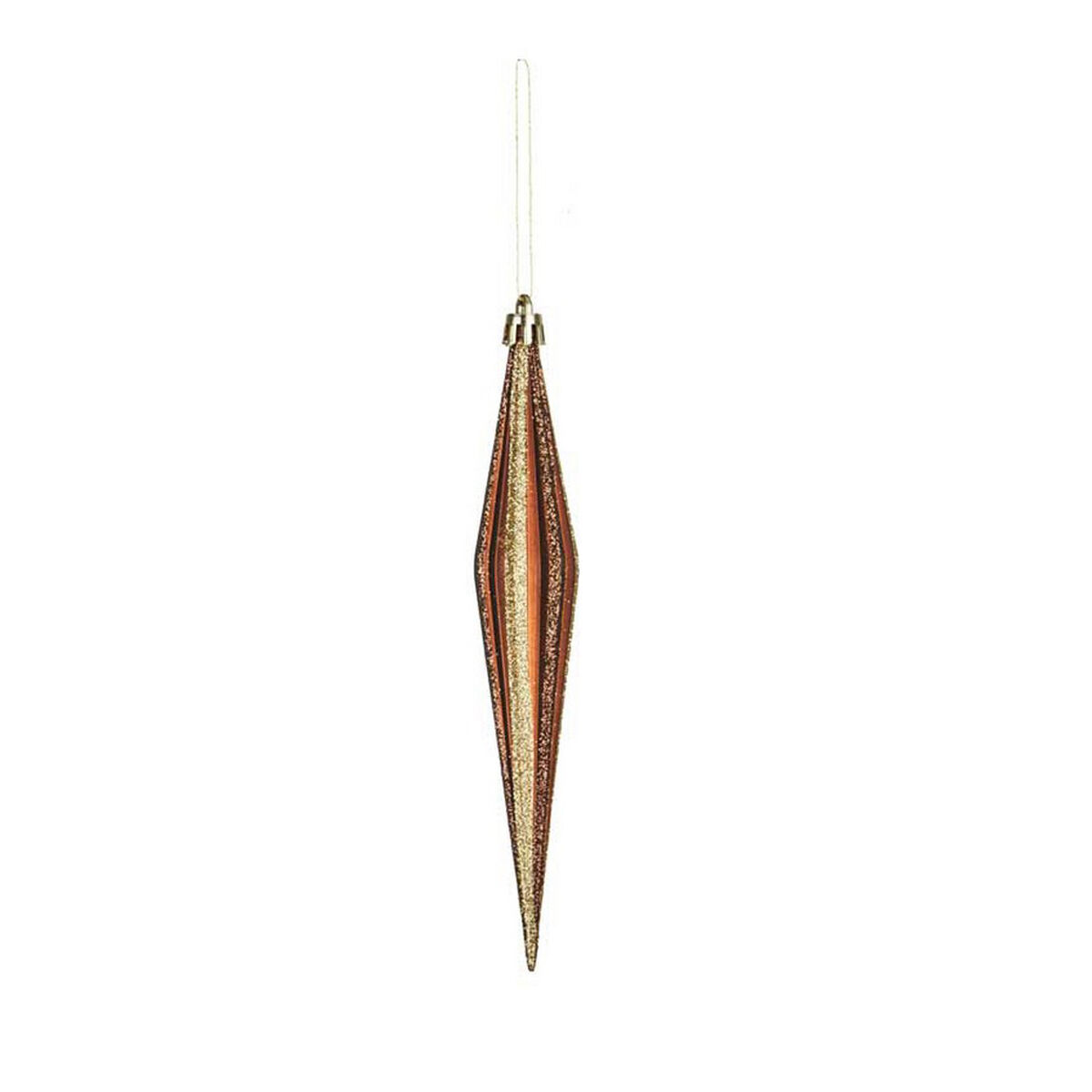 Christmas bauble Krist+ Brown PVC 8,5 x 3,5 x 19 cm Streched