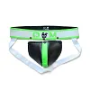 Detachable Button Leather Thong