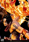 Great Flame Commandment: Flame Emperor, Portgas D. Ace with LED - ONE PIECE Resin Statue - DT-Studios