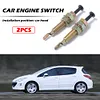 4Pcs Car Door Engine Trunk Alarm Adjustable Auto Hood Bonnet Jamb Pin Switch