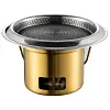 Multifunctional small thick stainless steel outdoor portable home/outdoor carbon stove