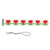 DIY Beaded Embroidery Mobile Phone Chain Lanyard Hand Strap Key Bag Hand Strap KitS 