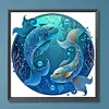 Pisces  Constellations-Paint by Numbers Acrylic Painting 40*40CM